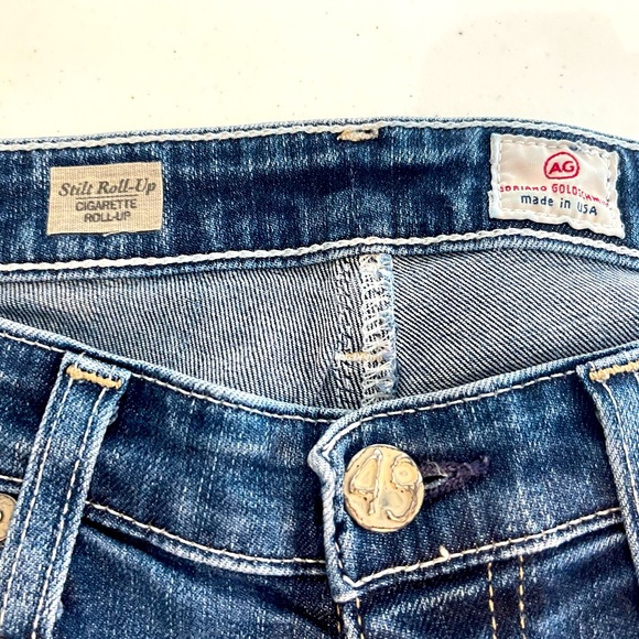 AG women’s denim, Stilt roll up, cigarette roll up, 26R - Picture 8 of 10